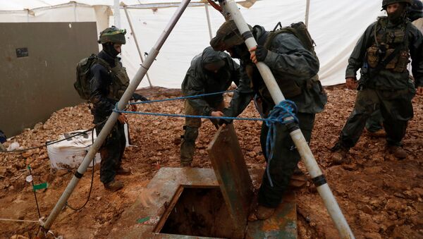 ششمین تونل حزب‌الله توسط ارتش اسرائیل در مرز لبنان کشف شد - اسپوتنیک افغانستان  