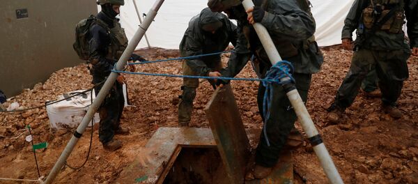 ششمین تونل حزب‌الله توسط ارتش اسرائیل در مرز لبنان کشف شد - اسپوتنیک افغانستان  