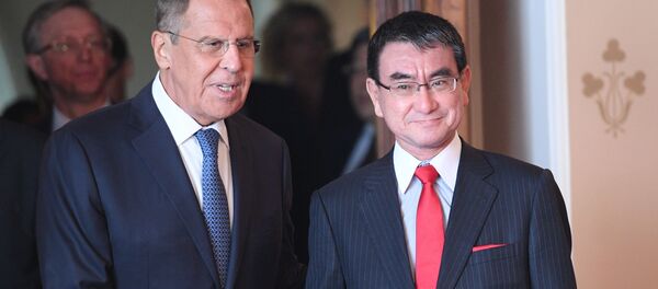 سرگئی لاوروف و تارو کونو سرگئی لاوروف و تارو کونو - اسپوتنیک افغانستان