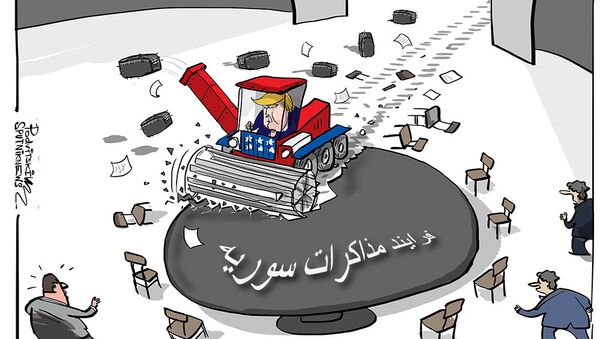 امریکا می‌خواهد با استفاده از تحریم‌ها وضعیت سوریه را کنترول کند - اسپوتنیک افغانستان  
