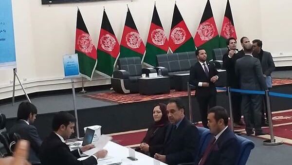 احمد ولى مسعود به عنوان نامزد انتخابات رياست جمهورى امروز ثبت نام كرد - اسپوتنیک افغانستان  
