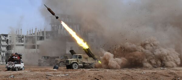 رهگیری 7 راکت اسرائیل توسط سامانه دفاع هوایی سوریه رهگیری 7 راکت اسرائیل توسط سامانه دفاع هوایی سوریه - اسپوتنیک افغانستان