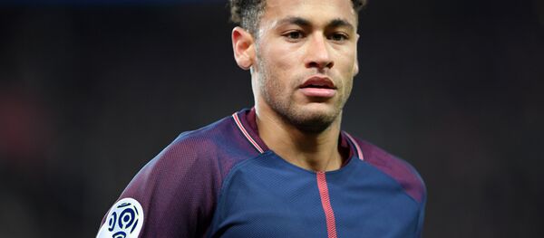 (FILES) In this file photo taken on February 17, 2018 Paris Saint-Germain's Brazilian forward Neymar Jr looks on during the French Ligue 1 football match between Paris Saint-Germain (PSG) and Strasbourg at The Parc des Princes in Paris (FILES) In this file photo taken on February 17, 2018 Paris Saint-Germain's Brazilian forward Neymar Jr looks on during the French Ligue 1 football match between Paris Saint-Germain (PSG) and Strasbourg at The Parc des Princes in Paris - اسپوتنیک افغانستان