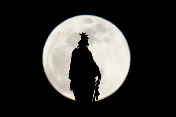 ماه کامل در واشنگتن. - اسپوتنیک افغانستان  