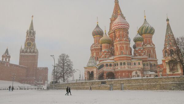 آغاز برف باری شدید در مسکو - اسپوتنیک افغانستان  