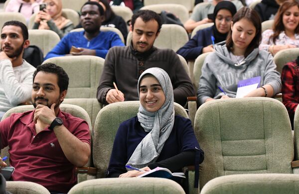 دانشجویان خارجی در لکچر - اسپوتنیک افغانستان  