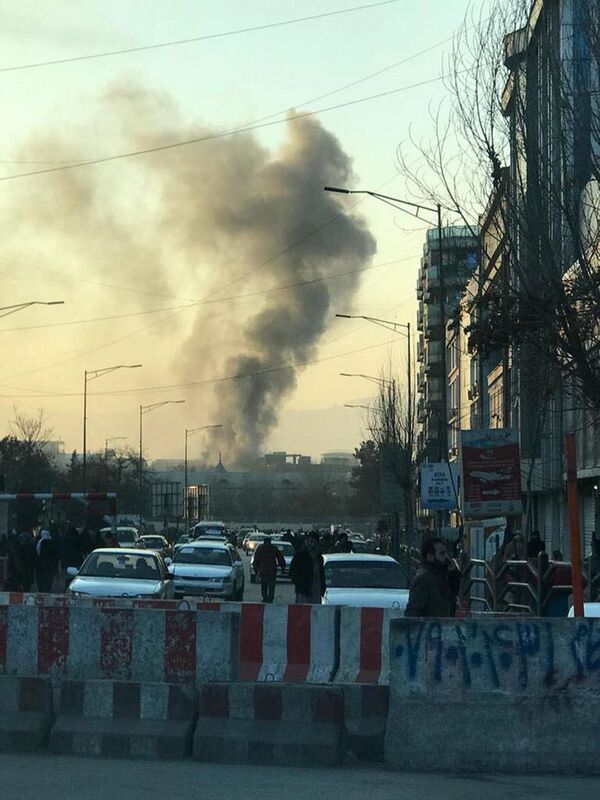 بخش های از مندوی کابل طعمه آتش شده است - اسپوتنیک افغانستان  