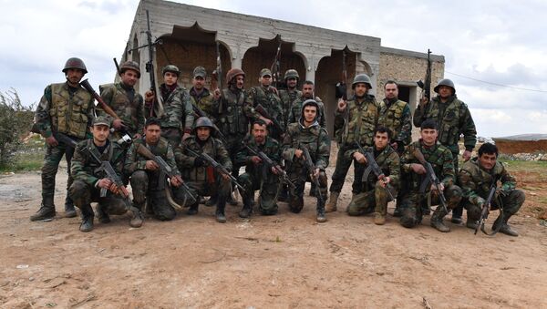 پیشروی ارتش سوریه به سمت شمال تل کراتین در ریف ادلب - اسپوتنیک افغانستان  