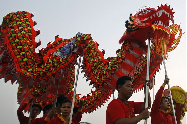 سال نو به تقویم چینی در کشورهای آسیا - کامبوجیا. - اسپوتنیک افغانستان  