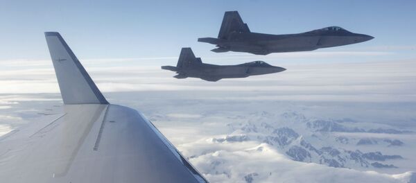 جنگنده آمریکایی اف - 22 جنگنده آمریکایی اف - 22 - اسپوتنیک افغانستان