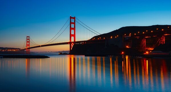 پل طلایی در سان فرانسیسکو - اسپوتنیک افغانستان  