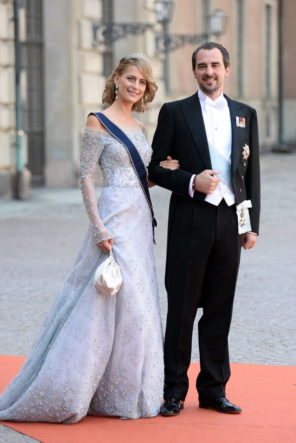 نیکولای، شاهزاده یونان با همسرش تاتیانا - اسپوتنیک افغانستان  