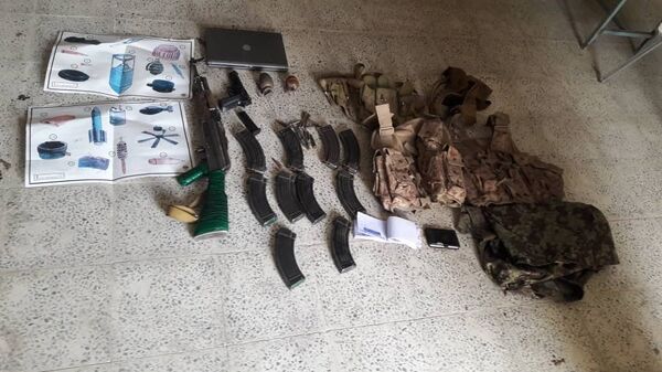 کشف و ضبط مواد منفجره ولایت لوگر - اسپوتنیک افغانستان  