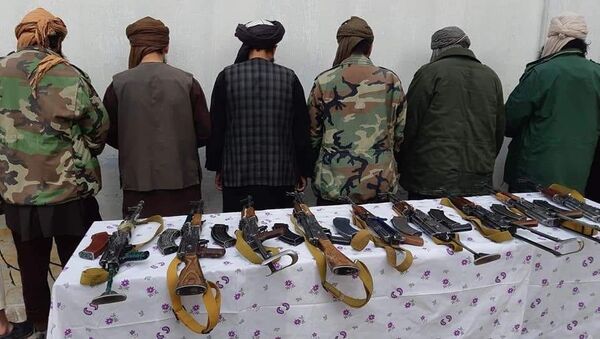 یک سرگروپ طالبان با هشت تن از افرادش در فاریاب دستگیر شد - اسپوتنیک افغانستان  
