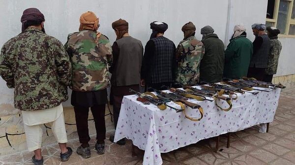 تعداد ۸ تن از طالبان توسط نیروهای امنیتی در فاریاب بازداشت گردید - اسپوتنیک افغانستان  