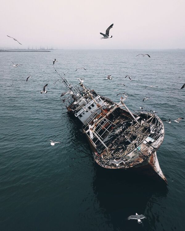 کشتی فراموش شده کورساکوف در ساخالین روسیه - اسپوتنیک افغانستان  