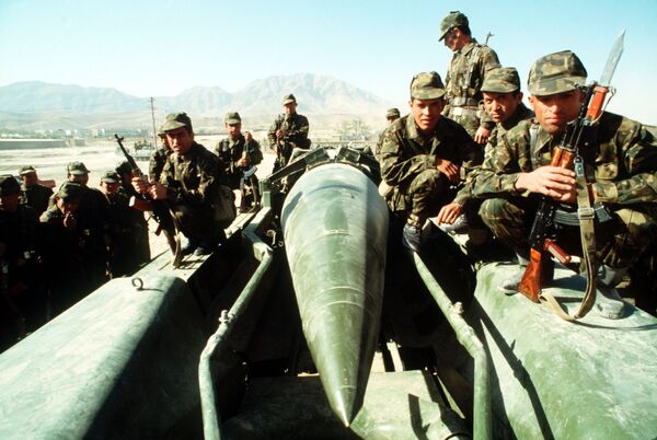 نیروهای محدود شوروی در جمهوری دموکراتیک افغانستان. 3 سپتمبر 1989 - اسپوتنیک افغانستان  