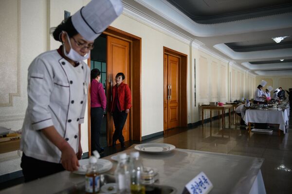 اشتراک کننده مسابقه ملی آشپزی – کوریای شمالی - اسپوتنیک افغانستان  