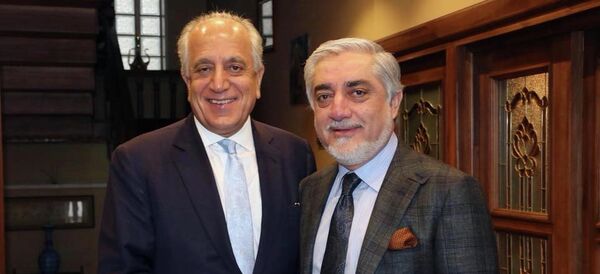 خلیلزاد به منظور گفتگو با عبدالله عبدالله دوباره به کابل آمد خلیلزاد به منظور گفتگو با عبدالله عبدالله دوباره به کابل آمد - اسپوتنیک افغانستان
