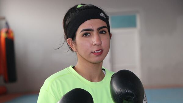 رویای المپیک؛ دختری که به مشکلات جامعه مشت می‌زند - اسپوتنیک افغانستان  