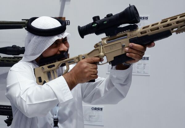 نمایشگاه بین المللی تسلیحات در امارات متجده عربی-اسلحه «ت-5000» روسیه. - اسپوتنیک افغانستان  