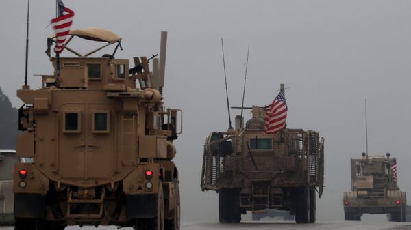 Американские военные на севере Сирии - اسپوتنیک افغانستان  