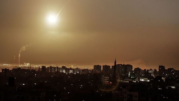غزه هدف 20 راکت  - اسپوتنیک افغانستان  