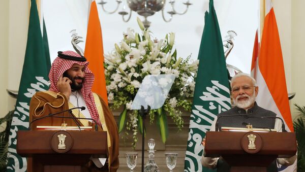 هدیه 100 میلیارد دالری شاهزاده سعودی به هند - اسپوتنیک افغانستان  