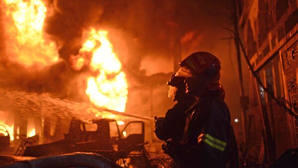 شمار قربانیان آتش‌سوزی بنگلادش افزایش یافت - اسپوتنیک افغانستان  