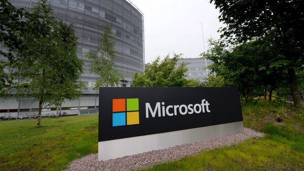 Outside view of Microsoft's Finnish headquarters in Espoo, Finland (File) - اسپوتنیک افغانستان  