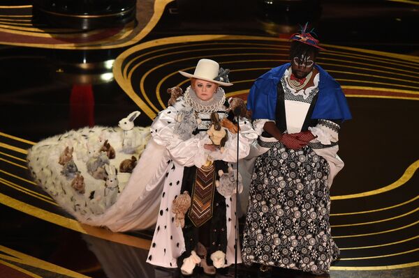 مراسم اعطای جوایز اسکار2019-ملیسا ماکارتی و برایان تایری. - اسپوتنیک افغانستان  