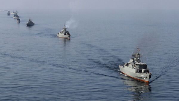 تمرینات نیروهای بحری ایران در خلیج فارس - اسپوتنیک افغانستان  