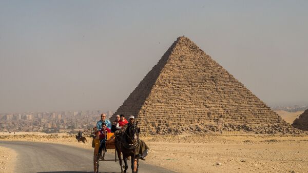 Пирамида Микерина в Эль-Гизе, пригороде Каира - اسپوتنیک افغانستان  