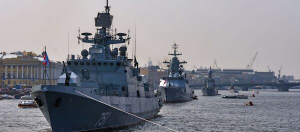 روبرو شدن ناوچه روسی با ناوشکن امریکایی + ویدیو روبرو شدن ناوچه روسی با ناوشکن امریکایی + ویدیو - اسپوتنیک افغانستان