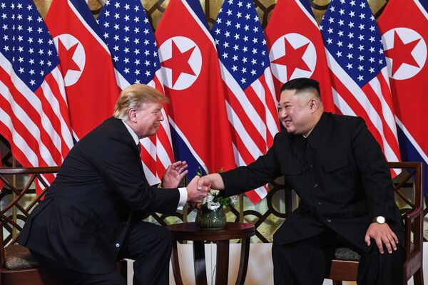 دومین دیدار دونالد ترامپ، رئیس جمهور امریکا و کیم جونگ اون، رهبر کوریای شمالی – ویتنام - اسپوتنیک افغانستان  