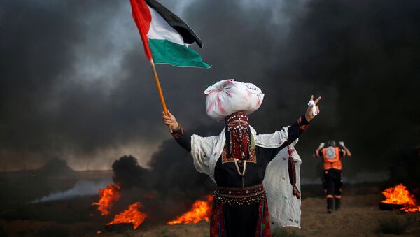 منع انتقال کالاها به نوار غزه توسط اسرائيل - اسپوتنیک افغانستان  
