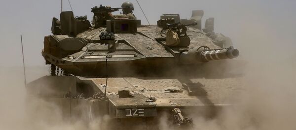 اسرائیل نوار غزه را با گلولههای تانک هدف قرار داد اسرائیل نوار غزه را با گلولههای تانک هدف قرار داد - اسپوتنیک افغانستان