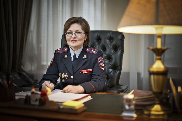 دگروال اولگا کیریلوا، رئیس دیپارتمنت امور مهاجرین وزارت داخله روسیه - اسپوتنیک افغانستان  