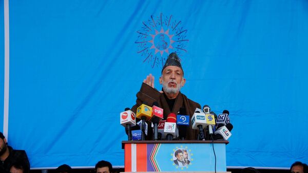 کرزی؛ من مخالف برگزاری انتخابات هستم - اسپوتنیک افغانستان  