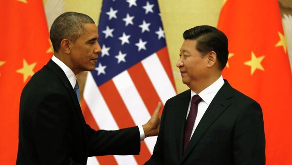 ملاقات رئیس جمهور اوباما با شی جینپین صدر جمهوری مردم چین - اسپوتنیک افغانستان  