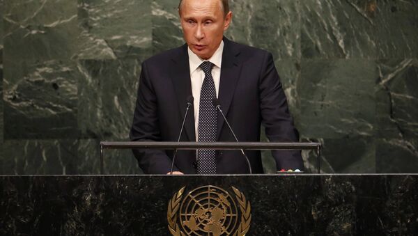 سخنرانی رئیس جمهور روسیه در سازمان ملل - اسپوتنیک افغانستان  