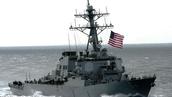 The US Navy (USN) Arleigh Burke Class Guided Missile Destroyer USS CARNEY (DDG 64) - اسپوتنیک افغانستان  