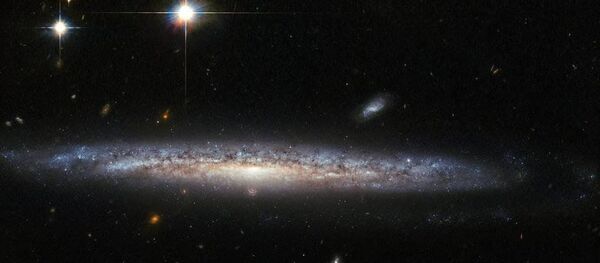 تصویر ناسا از برخورد دو کهکشان + عکس - اسپوتنیک افغانستان  