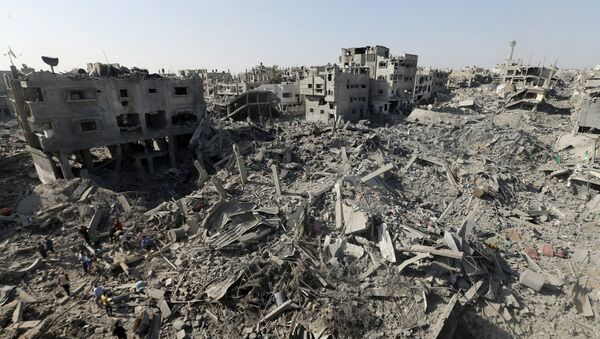 اسرائیل نزدیک به 100 هدف را در غزه مورد حمله قرار داد - اسپوتنیک افغانستان  
