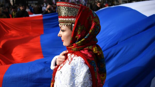 تجلیل از ۵ مین سالگرد الحاق شبه جزیره کریمیا به روسیه - اسپوتنیک افغانستان  
