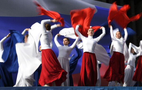 کنسرت به مناسبت ۵ مین سالگرد الحاق کریمیا به روسیه - اسپوتنیک افغانستان  