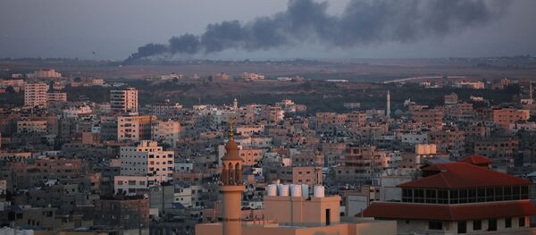 حمله هوایی اسرائیل به مواضع حماس در غزه - اسپوتنیک افغانستان  