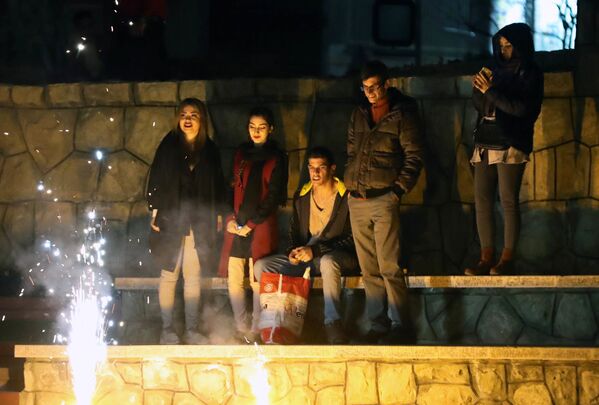 جشن کهن چهار شنبه سوری در ایران - اسپوتنیک افغانستان  