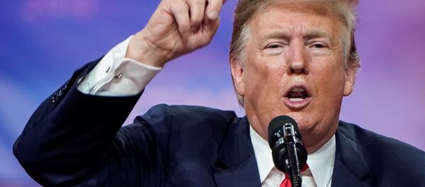 U.S. President Donald Trump speaks at the Conservative Political Action Conference (CPAC) annual meeting at National Harbor in Oxon Hill, Maryland, U.S., March 2, 2019 U.S. President Donald Trump speaks at the Conservative Political Action Conference (CPAC) annual meeting at National Harbor in Oxon Hill, Maryland, U.S., March 2, 2019 - اسپوتنیک افغانستان
