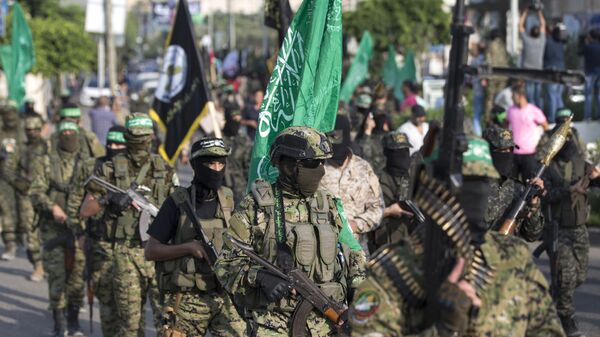 Боевое крыло движения ХАМАС в Палестине  - اسپوتنیک افغانستان  